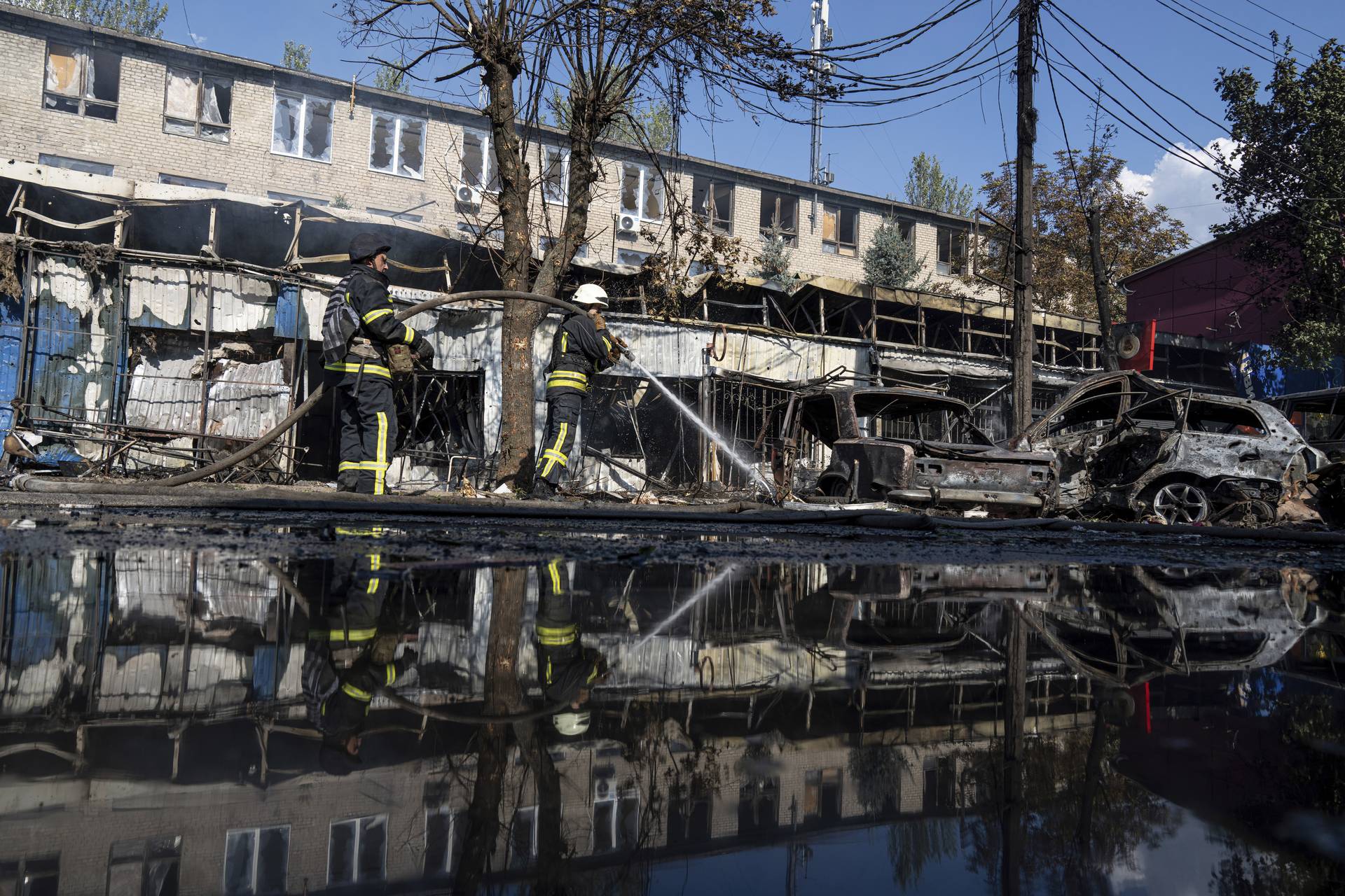 At least 32 people were reported wounded
