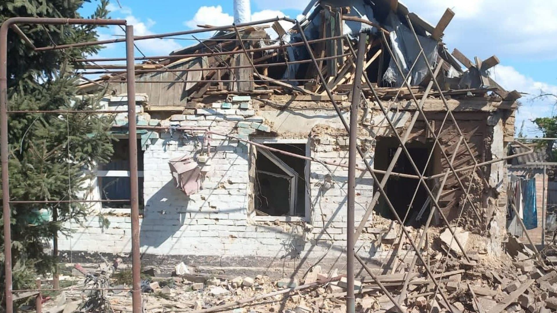 Russia attacked the Nikopol area five times with heavy artillery on September 2