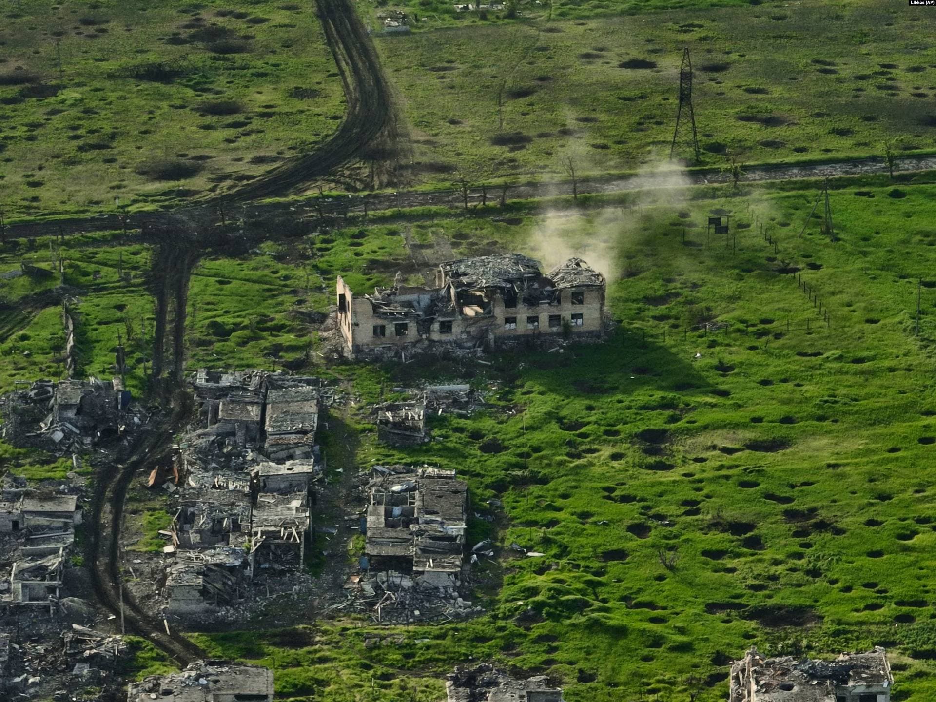The ruins of Maryinka