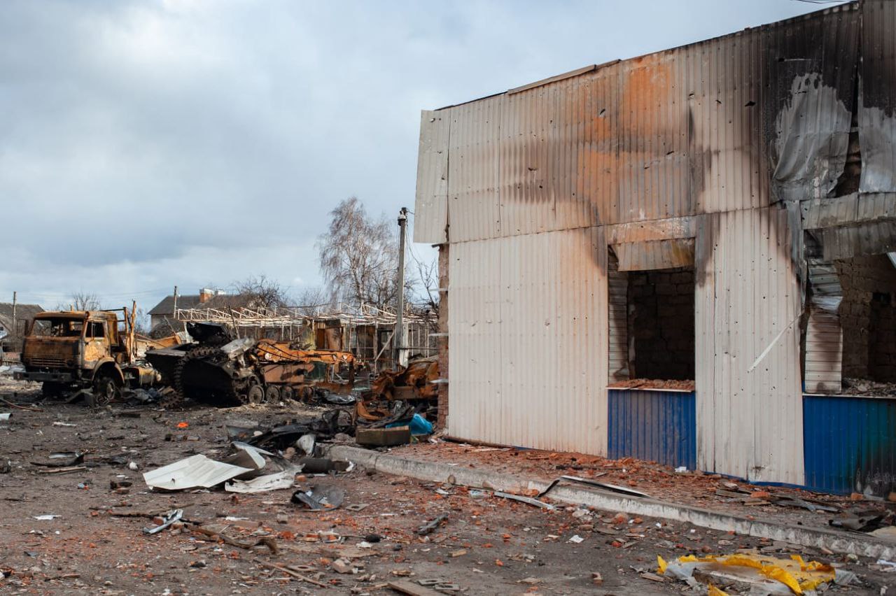 Trostyanets was liberated from the Russian occupiers