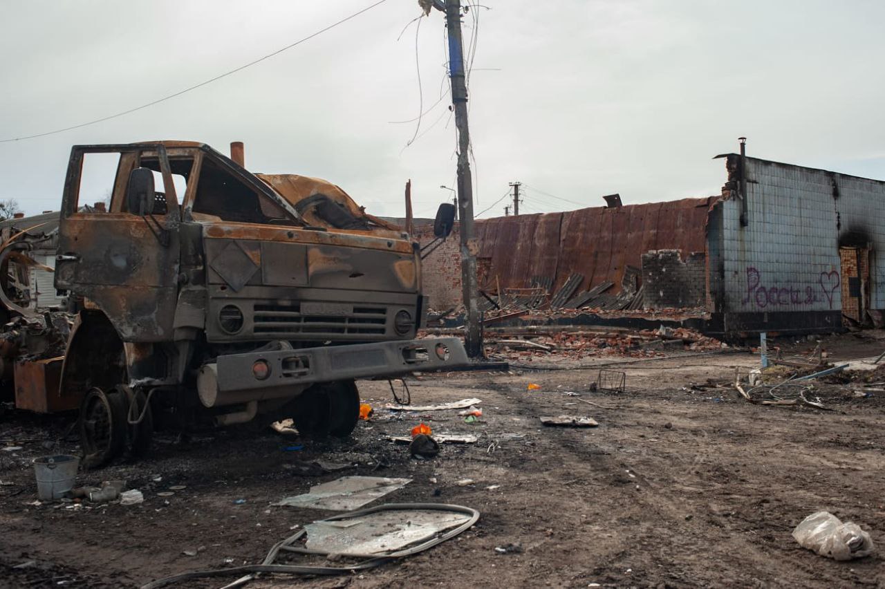 Trostyanets was liberated from the Russian occupiers